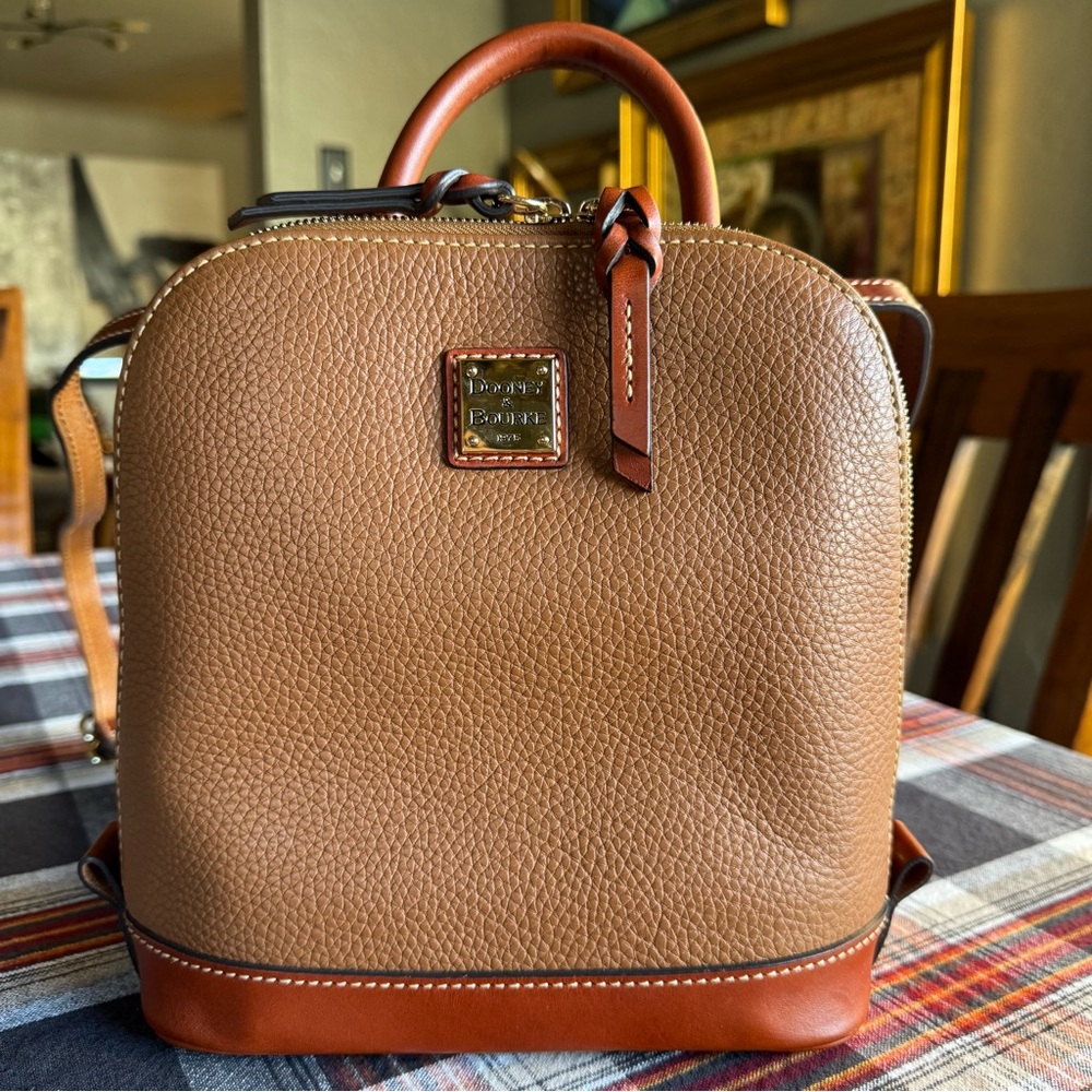 Dooney & Bourke pebble grain zip pod backpack